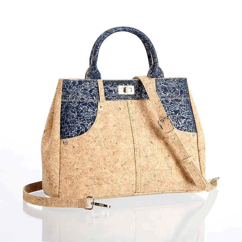 Elegancka torba z korka dla kobiet
